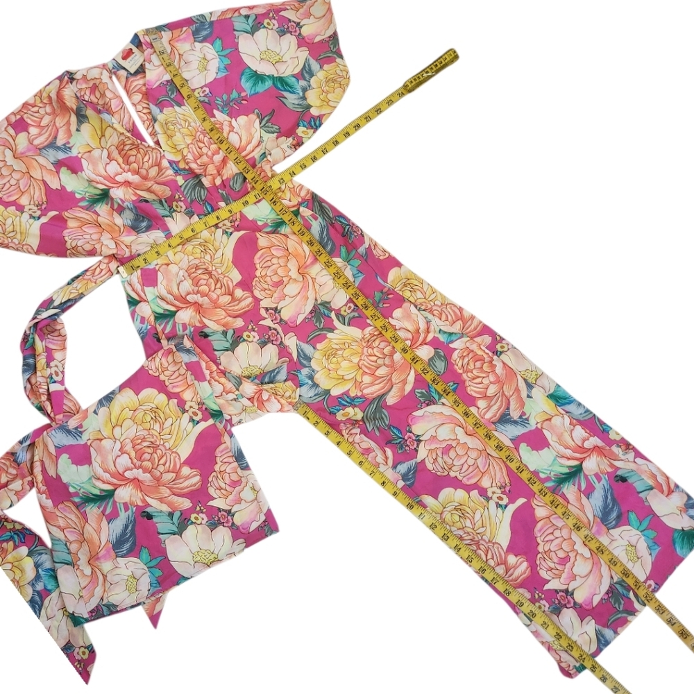 FARM RIO 'Eulalie' Floral Print Wide Leg Jumpsuit - Size XS - Picture 12 of 16